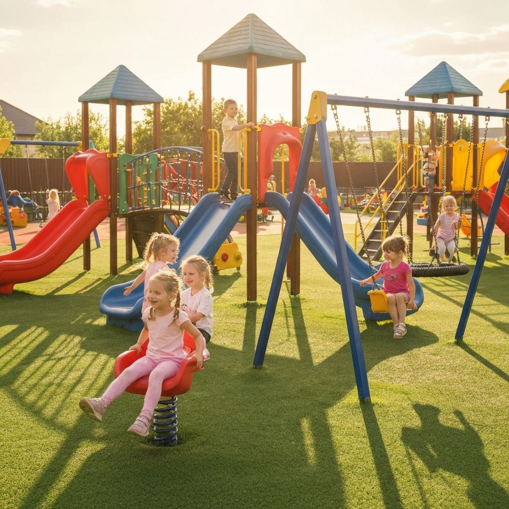 Outdoor playground fun